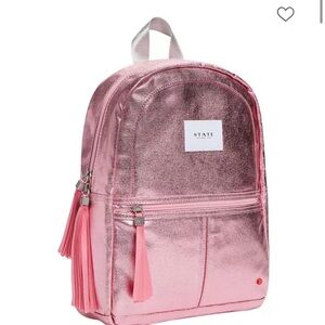 STATE Women's Metallic Pink Backpack